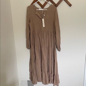 Beachwood Baby Mara linen dress